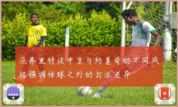 范弗里特谈申京与约基奇的不同风格强调传球之外的打法差异