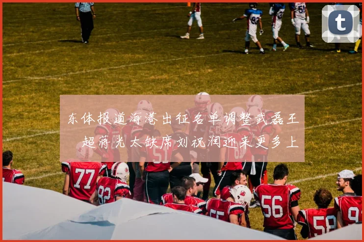 东体报道海港出征名单调整武磊王燊超蒋光太缺席刘祝润迎来更多上场机会
