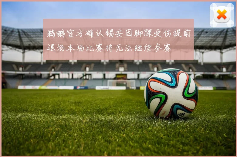 鹈鹕官方确认锡安因脚踝受伤提前退场本场比赛将无法继续参赛